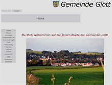 Tablet Screenshot of gloett.eu